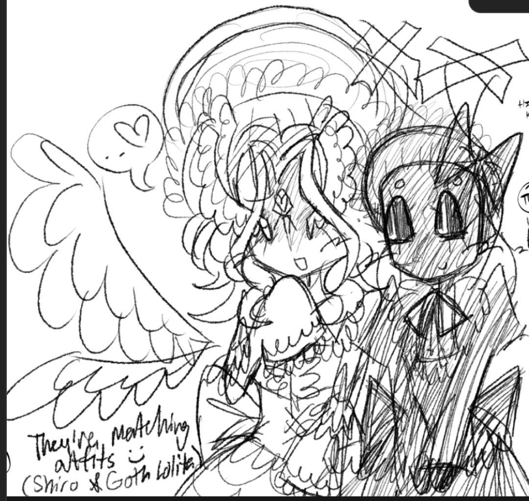 playfulmiko's tweet photo. u saw me draw the 1st pic yesterday but shhhhh... anyways, happy birthday oomf ! ⸜(｡˃ ᵕ ˂ )⸝🩷
#demonologyroblox #demonology https://t.co/dTL6HQ7Ivc