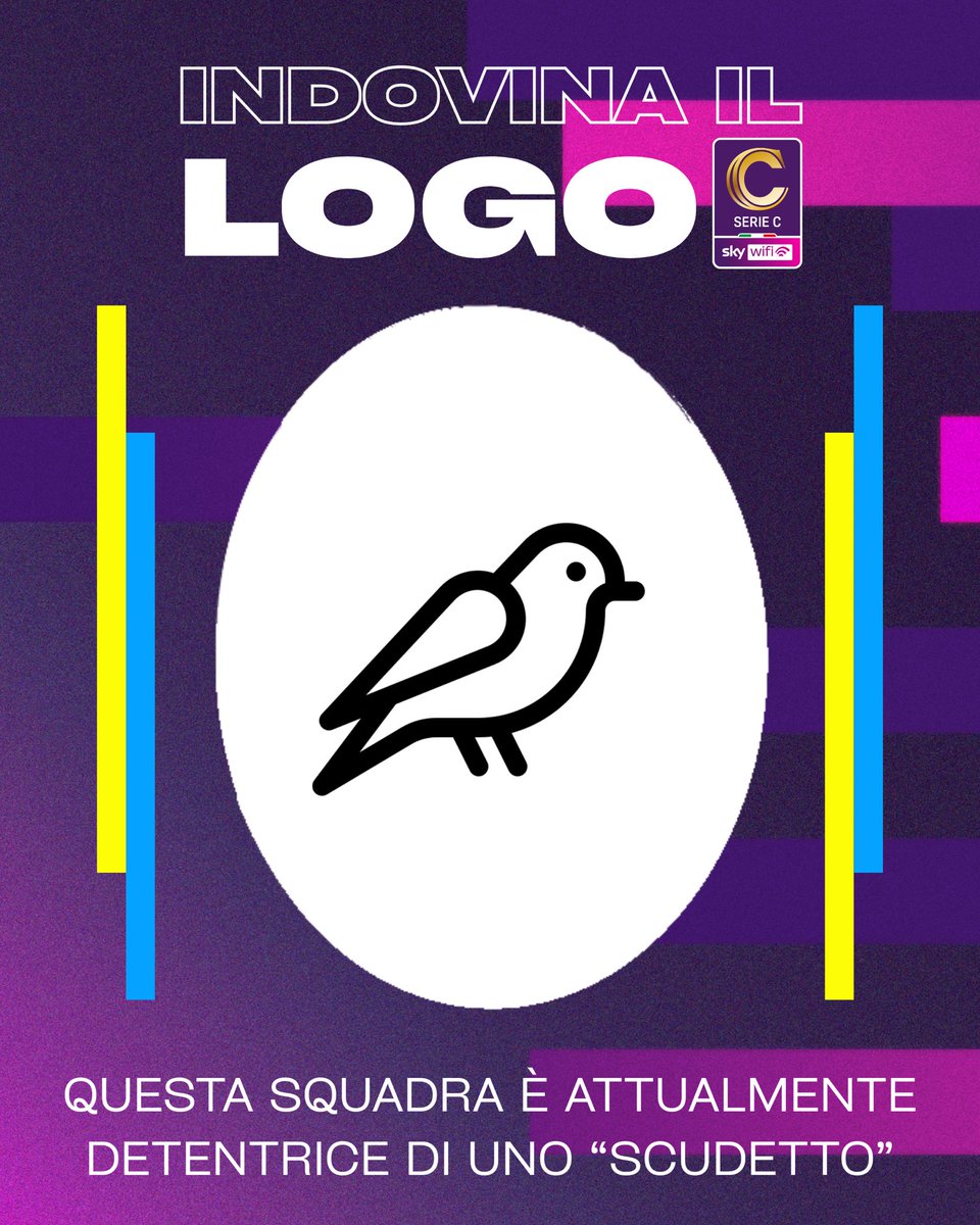 seriecofficial's tweet photo. 𝙶𝚞𝚎𝚜𝚜 𝚝𝚑𝚎 𝚕𝚘𝚐𝚘 🔍

L’indizio di oggi è un canarino, oltre ai colori sociali suggeriti nella foto. Di che squadra stiamo parlando? Scrivetelo nei commenti! 👇🏼

#SerieCSkyWifi #guessthelogo https://t.co/SuhKsUt9OQ
