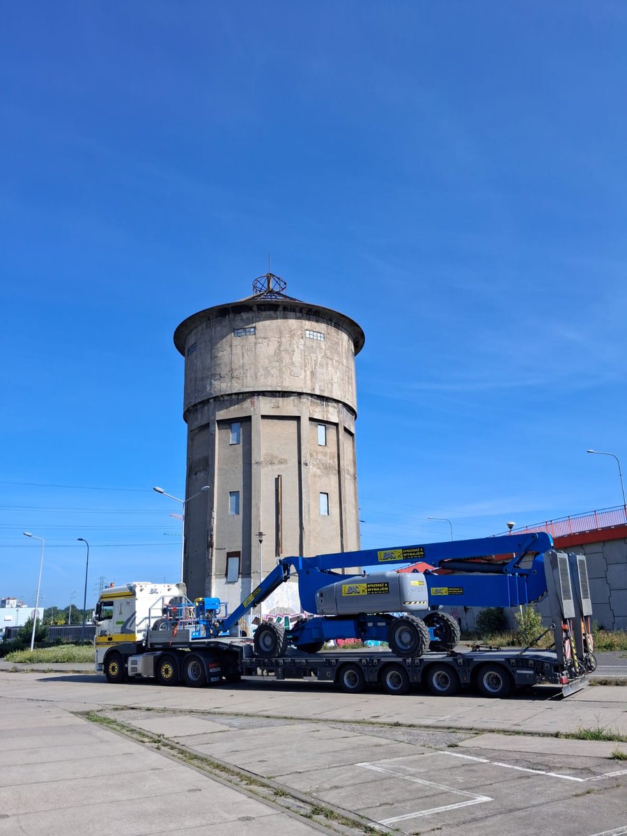Bac_Polska's tweet photo. Renowacji ponad stuletniej wieży ciśnień położonej na granicy gdańskich dzielnic Brzeźno i Letnica z udziałem podnonika Genie Z-135/70 wynajętego w BAC Polska🗼

📞 +48 957 529 277
📧 info@bacpolska.pl
💻 https://t.co/OvLNVIzUjp

#BACPolska #Zoomlion #Gdańsk #Podnośniki https://t.co/YMV67CIhDN