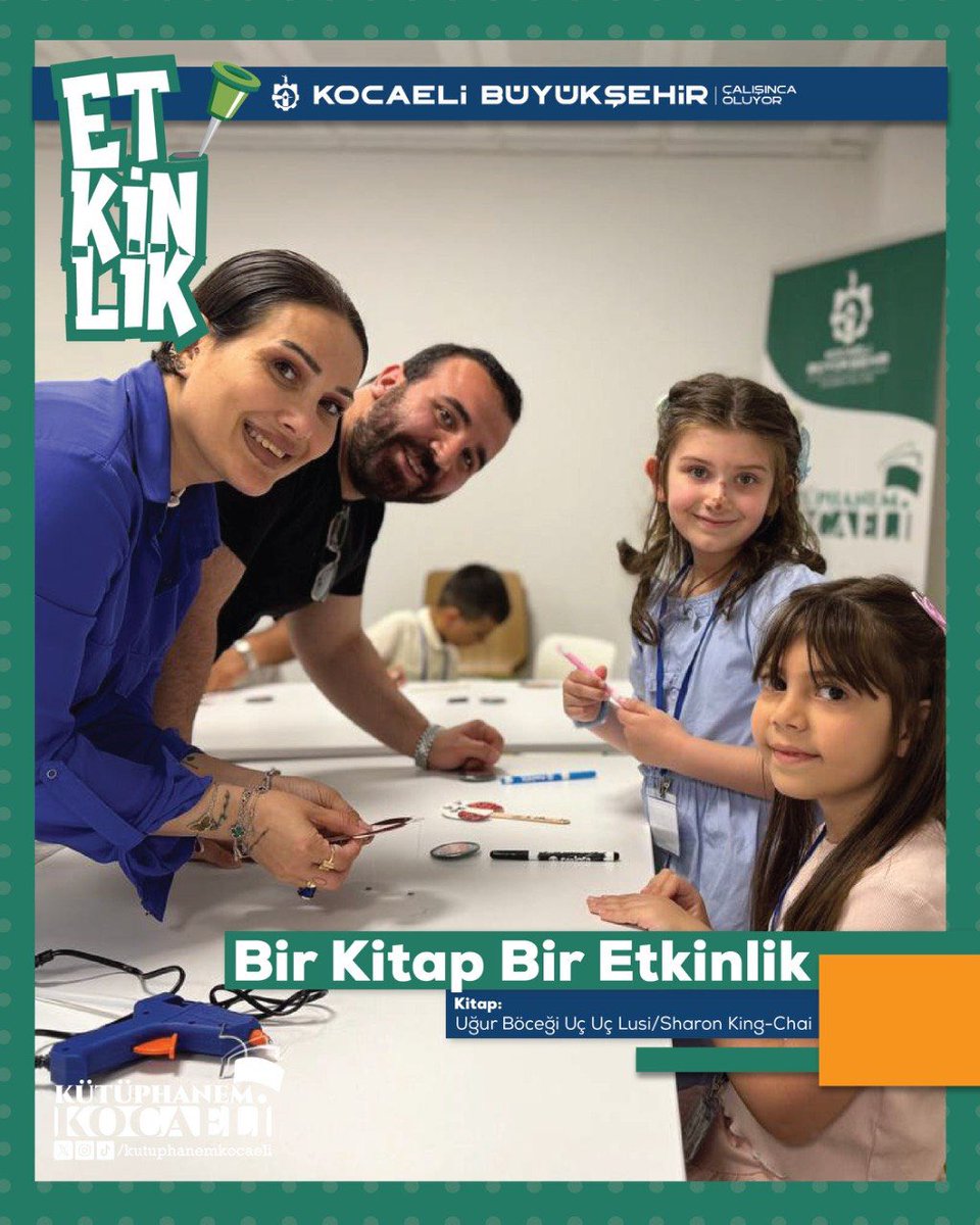 kutuphanemk's tweet photo. 🎨 Her Kitaba Özel Bir Ayraç

“Bir Kitap Bir Etkinlik” kapsamında miniklerimiz kendi kitap ayraçlarını tasarlayarak keyifli anlar yaşadı.

📍 Alev Alatlı Kütüphanesi https://t.co/fDQzKoZpoO