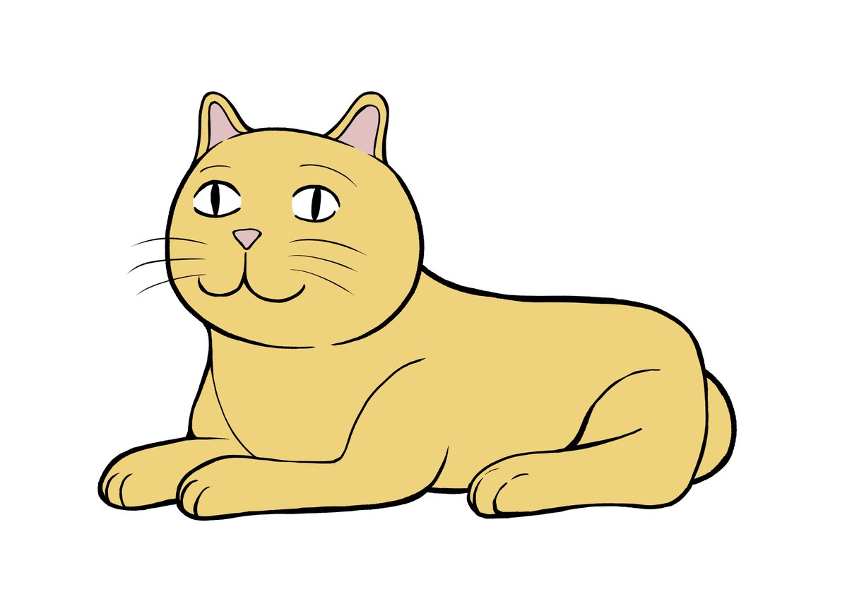 ohage_it's tweet photo. 明日から本気出しそうな猫 https://t.co/nKEjyp2pxv
