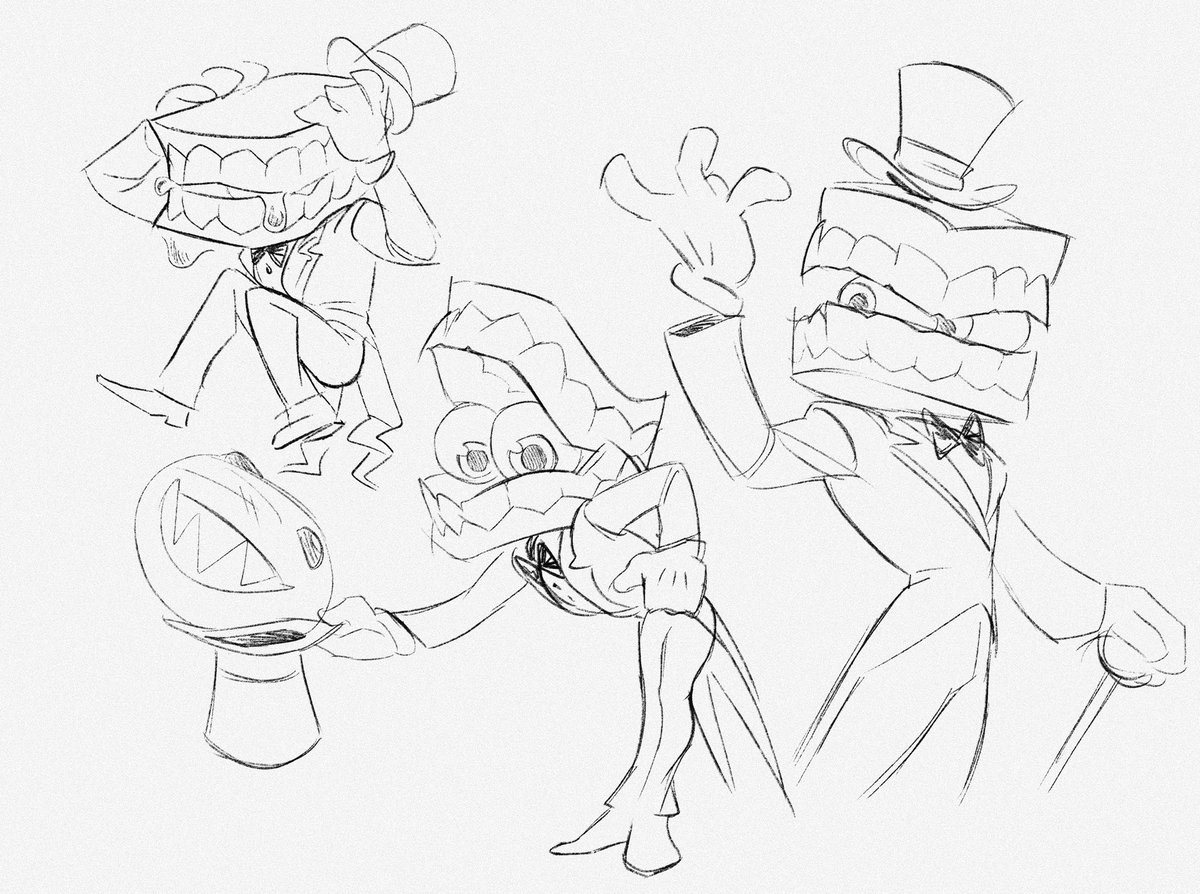 zuidalu's tweet photo. A few practice sketches.
#tadc #caine #caineTADC https://t.co/ipCicoLFJD