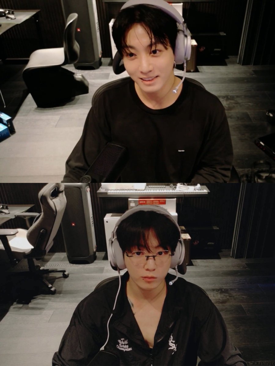 archiveforJK's tweet photo. well the butt chair didn’t last long in his gaming room😭 https://t.co/e9CeWqYTKT
