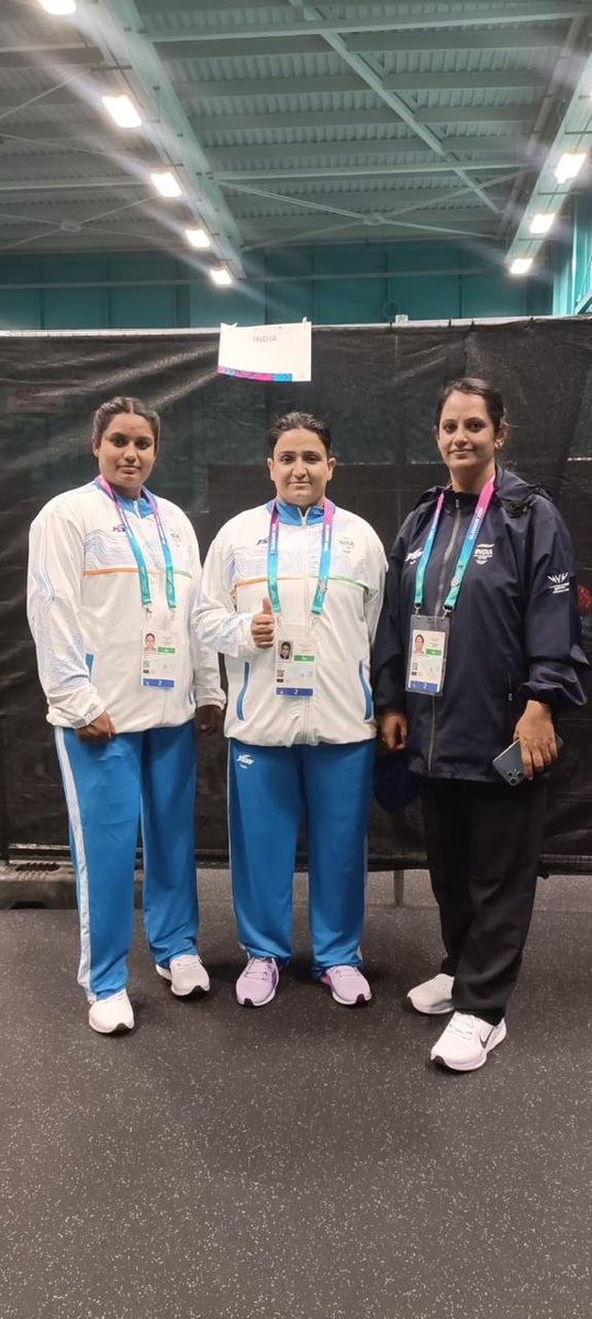 narendramodi's tweet photo. A brilliant performance by Shilpa Kanchugarakoppalu Shyla at the Commonwealth Games 2026! 

Congratulations to Shilpa for having won the Bronze Medal in the Women's Shot Put F57 Final and that too with a personal best throw. This is indeed a remarkable accomplishment. 

#CWG2026 https://t.co/XeQSrH0MKn