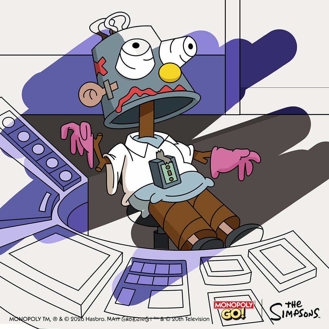 MonopolyGO's tweet photo. Every Sticker starts with a sketch ✏️
Go behind the scenes of The Simpsons x MONOPOLY GO! collaboration and discover how our artists blended two iconic styles: characters, visual gags, and hilariously specific details.
“Sketching the Way to Springfield”🍩 
https://t.co/pQ6PdK9uAK https://t.co/ZNdTifLpjJ
