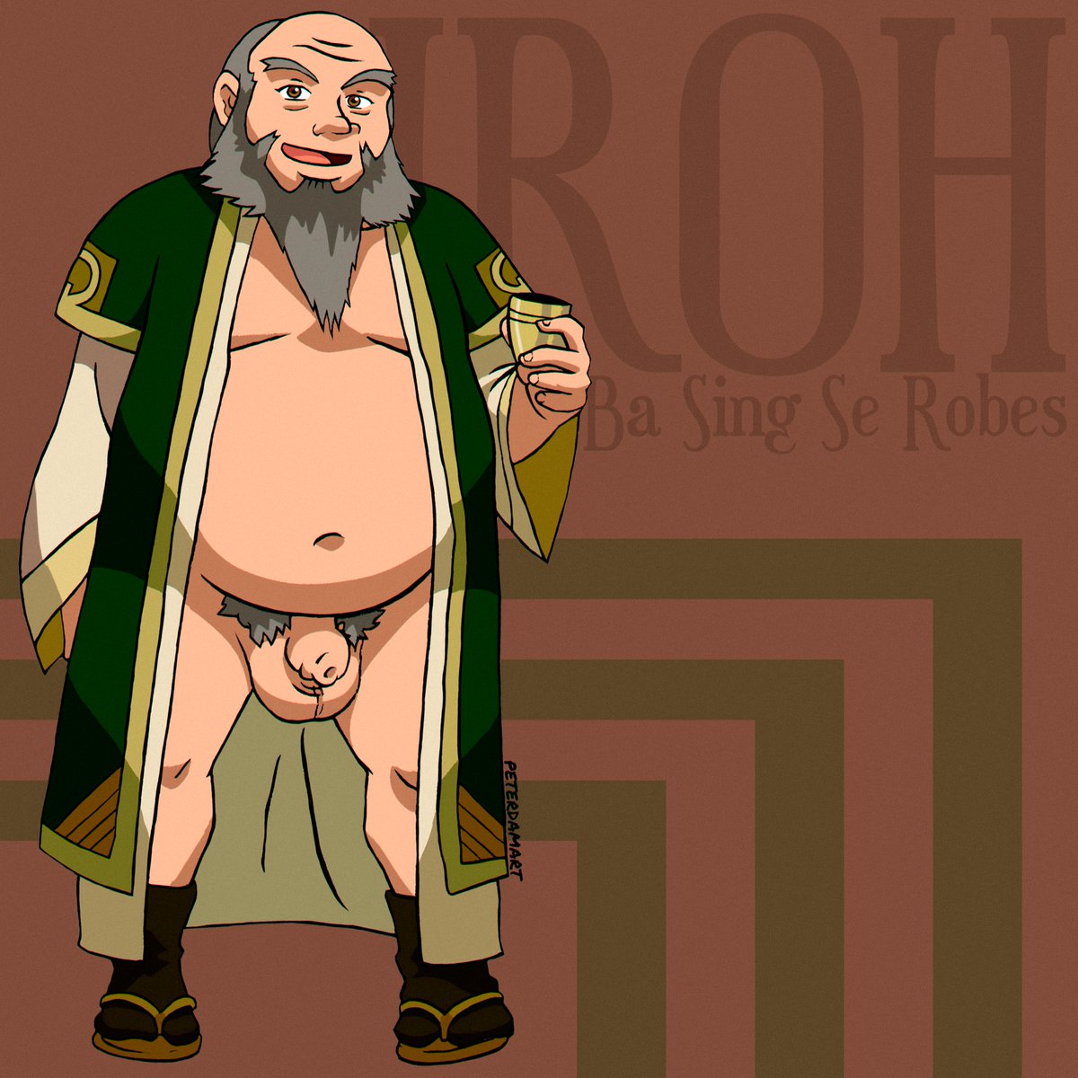 peterdamart's tweet photo. IROH (Ba Sing Se Robes) 
from Avatar: The Last Airbender

Follow me on https://t.co/YqgH6OKirs
Join my telegram here https://t.co/8sQelPTfr3 

#avatar #NSFW #iroh https://t.co/YbL7jZSAjP