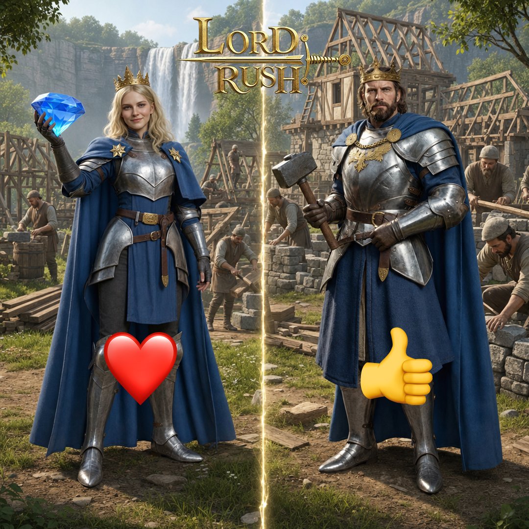 Lordrush_Game's tweet photo. My Lords, when there are no speed-ups, do you prefer using Diamonds to finish constructions instantly or waiting it out? React below to tell us!

🎮Download now to join us and embark on your epic of glory: https://t.co/NhxapcY7cb

#Lordrush https://t.co/2QSKcSKfjg