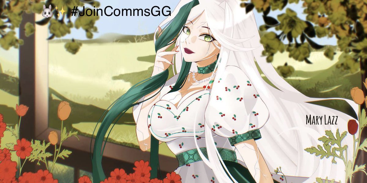 mary__lazz's tweet photo. my entry for https://t.co/9I2exw10iF! 🐰✨ #JoinCommsGG https://t.co/yzJsUvLEBc