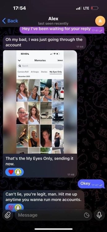 Ali27237126's tweet photo. Snapchat hacking fast hack on telegram channel ‌ ‌   I hack all social media recovery and access to iCloud, let’s spy her now ans check what she got on her eyesonly text me ][-][

 #Snaphack #nolimit #momson #nsfwtwtًًً 
 #monkeyappleak #sstvi #buyingcontent #teenage‌girls][-][&amp; https://t.co/pomFWWTU8G
