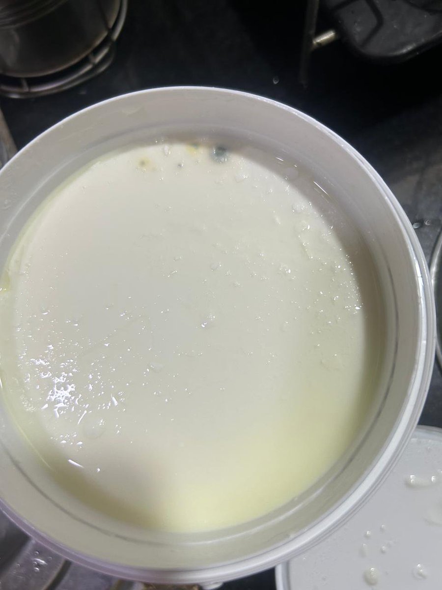 MoneyIndia9's tweet photo. Dear @Amul_Coop, I purchased an Amul curd with an expiry date of 16 Aug, but it had a foul smell when opened and appears to be spoiled. Kindly investigate and resolve this issue. #FoodSafety #Amul @narendramodi @rashtrapatibhvn https://t.co/tzaU42gjRC