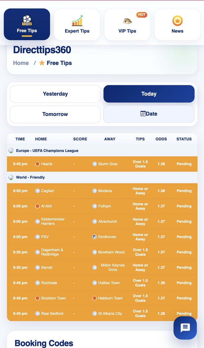 directtips360_'s tweet photo. 🔥 Today's matches are ready!
Get today's Free Tips now on DirectTips360.
🌐 https://t.co/FxVwOCqcuz
🚀 Take your game to the next level with our Expert and VIP Tips.
#SportsAnalysis #FootballTips #bettingexpert #bettingpicks #bettingsports #bettingonline #bettingtips https://t.co/M0xBMVEPEI
