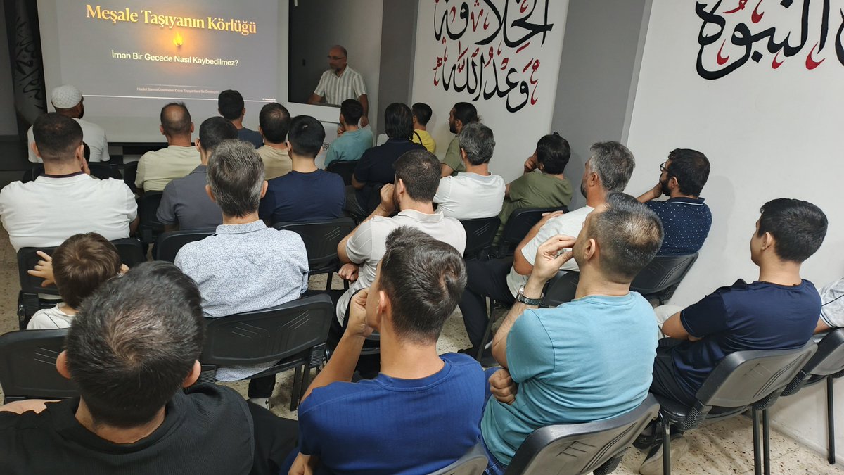 KokluDegisim35's tweet photo. Köklü Değişim İzmir Temsilciliğimizde bu haftaki Cumartesi Sohbetleri kapsamında, Taha Yılmaz  hocamızın anlatımıyla "Kalpteki Nuru Korumak: Manevi Bir Yüzleşme" konusunu ele aldık.

https://t.co/7E7hEMRvVg https://t.co/fqB5VyOp0W