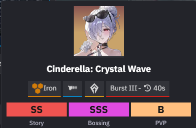 justa_feesh's tweet photo. @laplace_birdie If only she was next to her in the "Bossing" category. 

I am happy LaplUH is good in PvP though. https://t.co/lTI0dLZ0G0