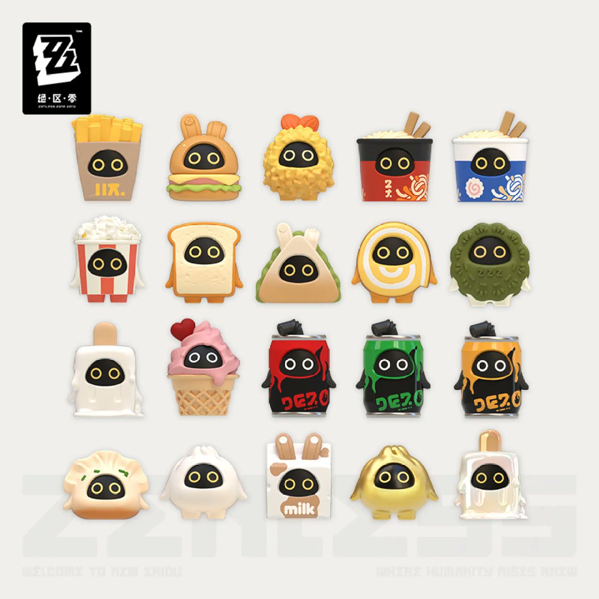 ZZZ_goods's tweet photo. 『ゼンレスゾーンゼロ』より「百味王国シリーズ ボンプミニフィギュア 12パック入りBOX」があみあみで予約開始！
https://t.co/pFpaju03le
©miHoYo https://t.co/3SAUC6uiDZ