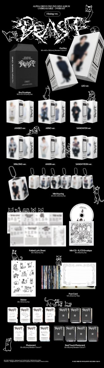 ◤ALPHA DRIVE ONE◢ 2ND MINI ALBUM 《UNBREAKABLE : 少年BEAST