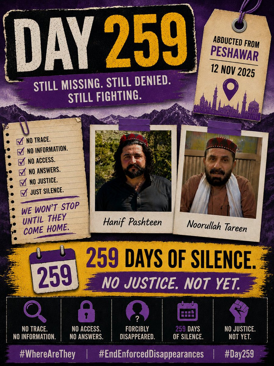 Nazran71's tweet photo. This isn't law enforcement; it's state-sanctioned kidnapping. 

2/2 @Wiyaal180590 @ZakaUllah172132 @UsamaKhilji 
@TuriNaeem @JournalistZia @LYousufzai2022 

#EndEnforcedDisappearances https://t.co/zXL0xLxT2Z