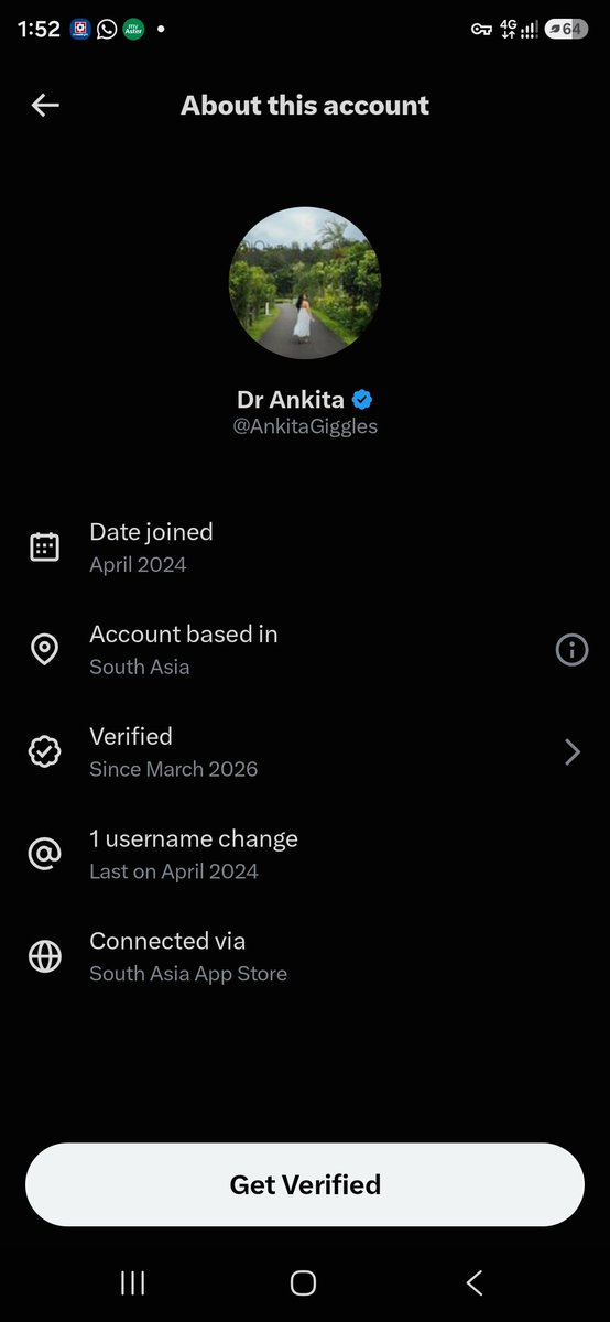 finalyonline's tweet photo. @AnkitaGiggles @grok Account based in southasia https://t.co/vmcP1YcUu0