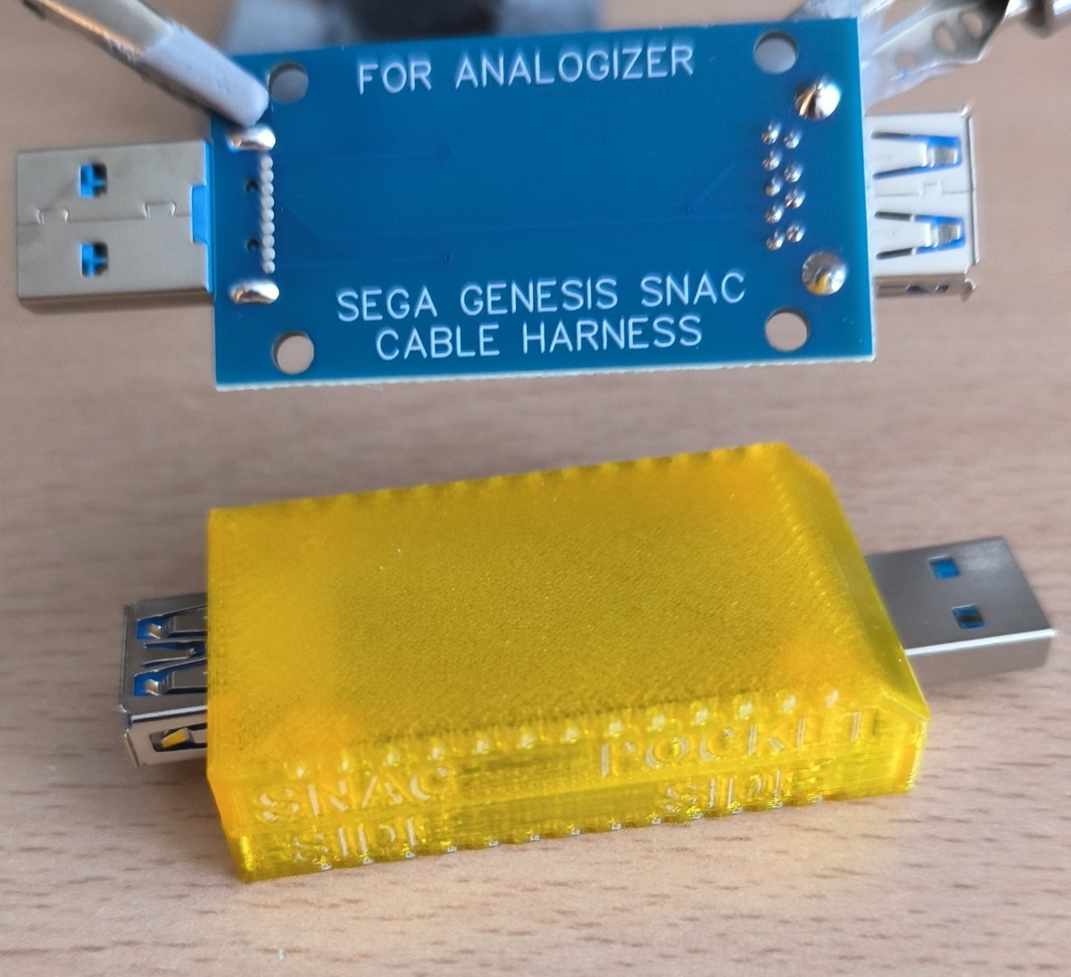 RndMnkIII's tweet photo. Added a new cable harness for using SEGA Genesis (3 & 6 buttons) native game controllers with #Analogizer. Check it on our online store: https://t.co/YGkGokzB4O https://t.co/OUuyqNf7OD