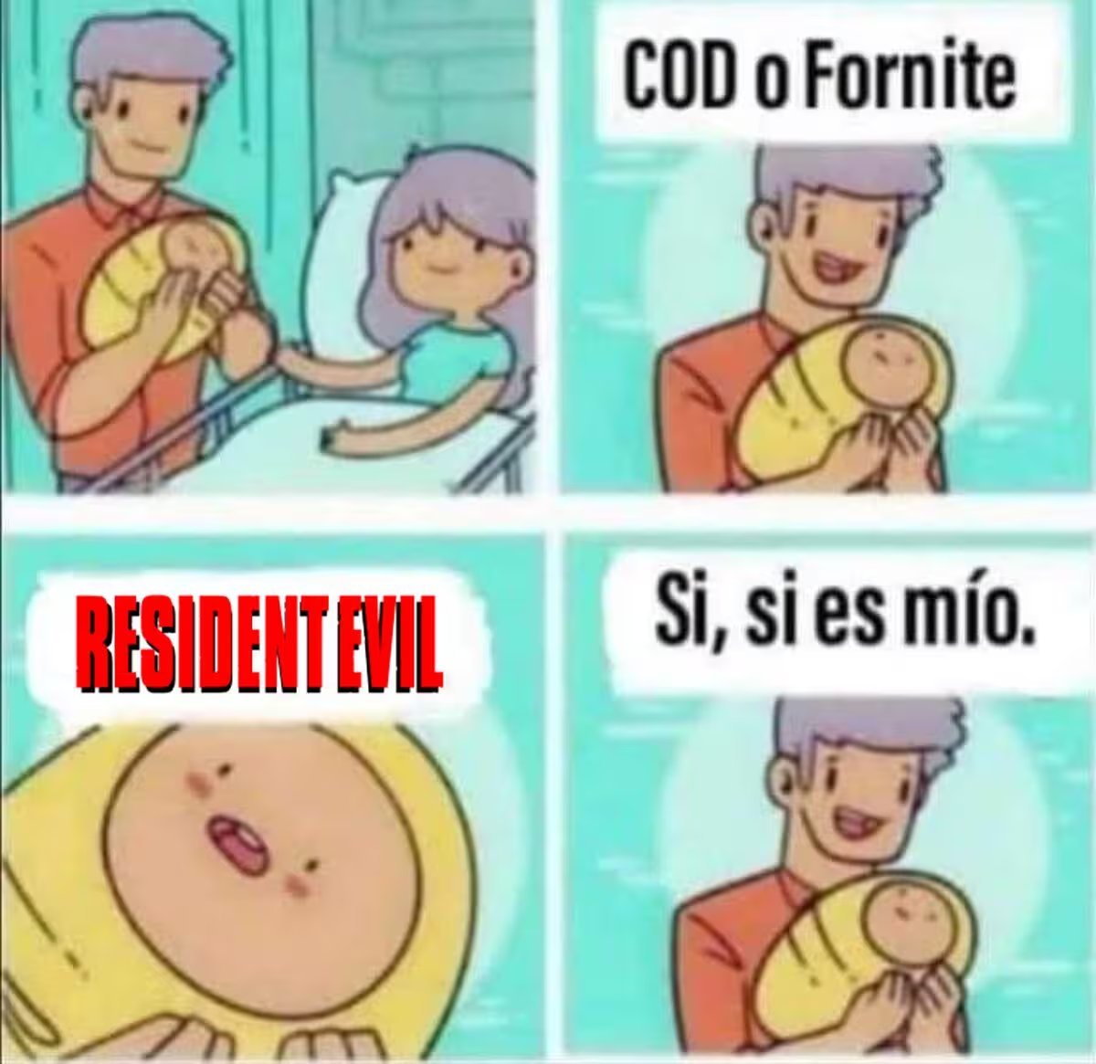 OzoneGamingEs's tweet photo. ¿Con qué juego confirmaríais vosotros la paternidad? https://t.co/vJdmgvEGNR