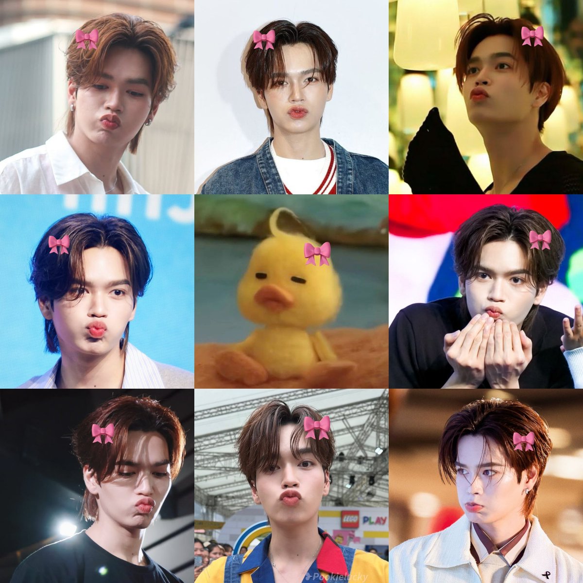 thefireskyy's tweet photo. Quack 😗🎀 #markjrtn https://t.co/Kdljhccxaa
