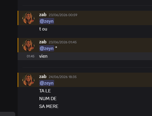 zeynfnb4's tweet photo. @zabnzr qui me suce la bite pour avoir des infos https://t.co/RKOUbp8dlT