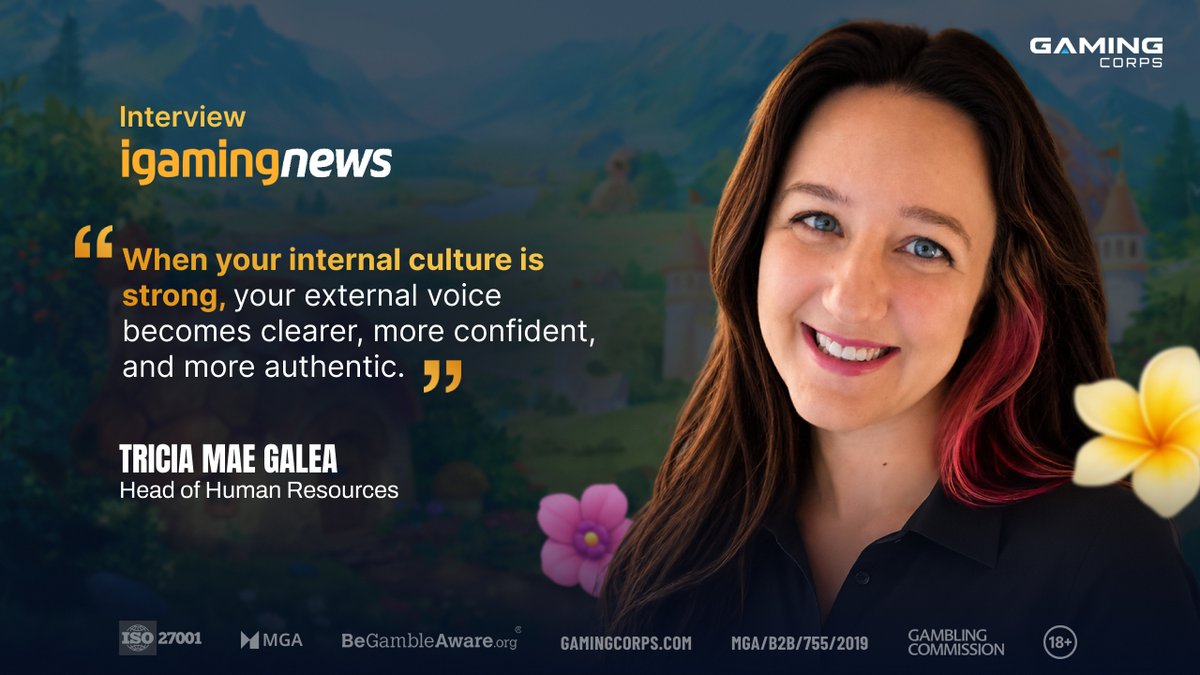 gamingcorps's tweet photo. ๐ At Gaming Corps, culture is about more than where we work; it's about how we work together.
๐ 18+ | Please Gamble Responsibly | https://t.co/S8ZJRlmCCK
#GamingCorps #People #CompanyCulture #iGaming https://t.co/6kRFsUUGyo