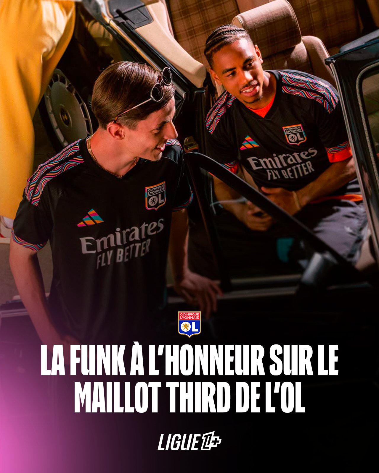 L'Olympique Lyonnais présente son nouveau maillot third qui s'inspire ...