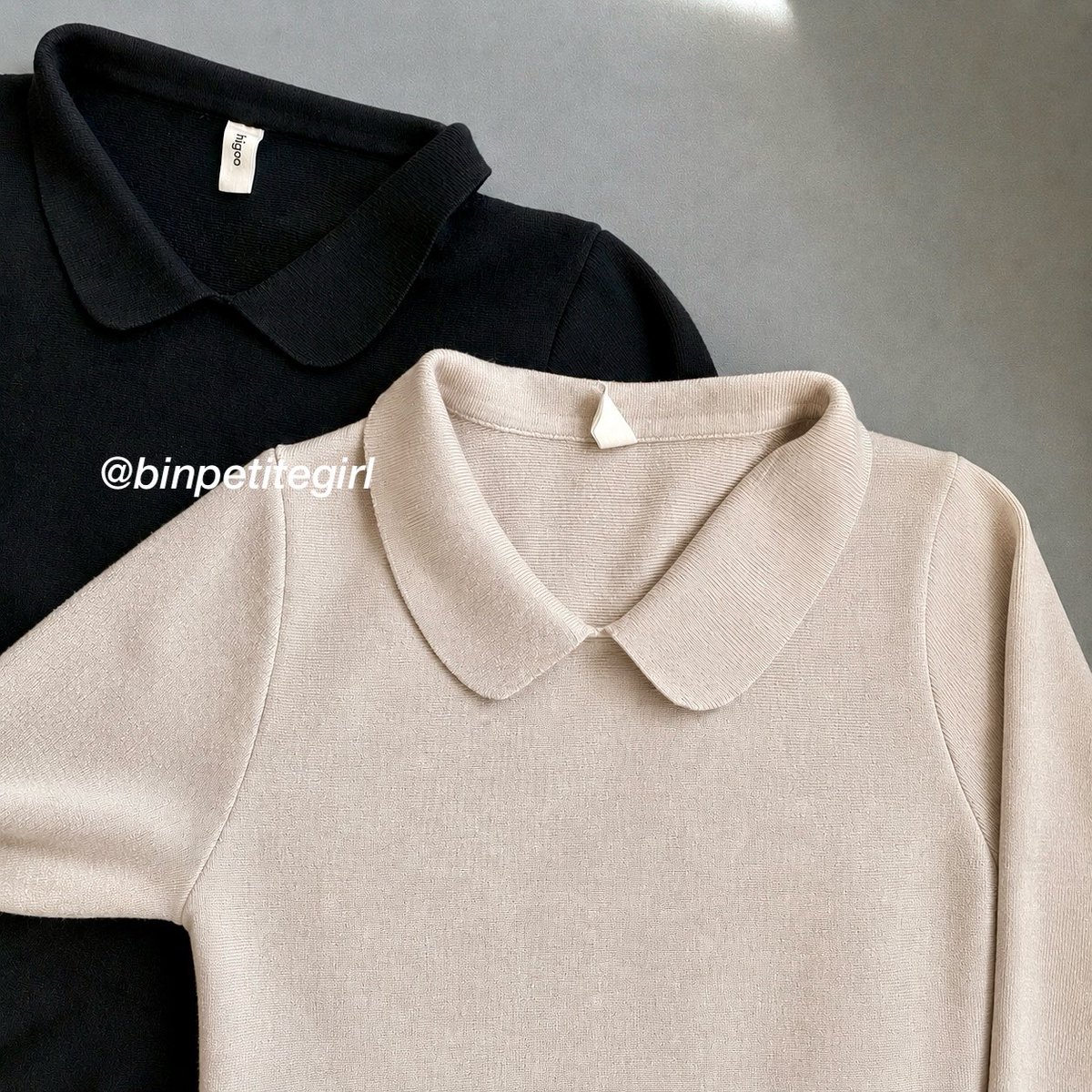 binpetitegirl's tweet photo. Peplum effect is real✨

Outfit yg tdinya biasa aja jdi keliatan lbh feminin. Tipe knit yg seratnya rapet, halus, ga bikin gatal &amp; ga bikin BAU, +cuttingan bahunya ga turun. Cocok buat indoor outdoor, cmn kalau di bawah matahari ya ttp gerah (namanya jg knit), tpi msh breathable https://t.co/ZLu4QI4esW