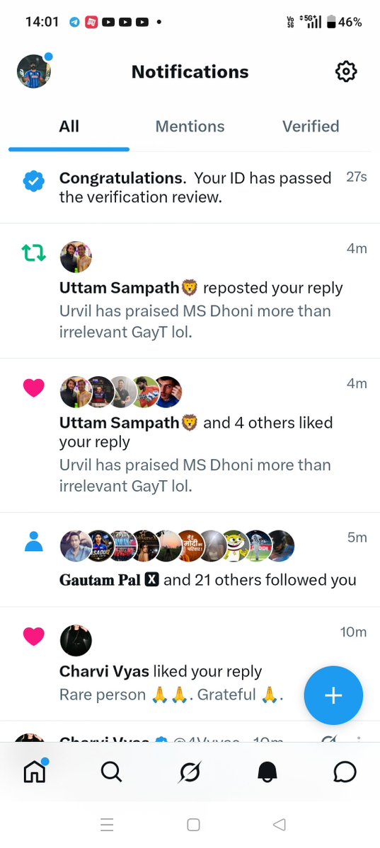 RohanAD06's tweet photo. My ID has passed verification review 😎😎. Let's go 🎉🎉. https://t.co/IUfDIdq6o7