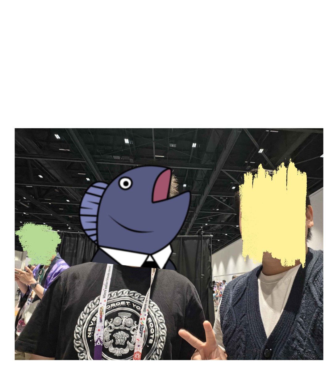 Pathf1nderSteve's tweet photo. Fishman looks so much more alive than he did at Phase Con. Lol, its good to see him again.
#PhaseConnect
#OffkaiGen5 https://t.co/tvTguvjNwP