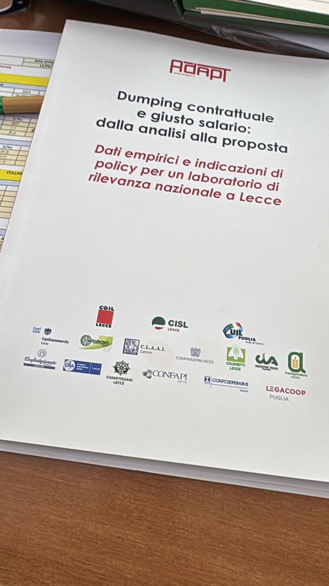 FimCislPuglia's tweet photo. Il Seg gen @FimCislPuglia @TamburranoMichele interviene al C. G. @FimCislLecce con Ada Chirizzi Seg.gen.  @CislLecce e tutta la segreteria territoriale. 
All’ordine del giorno:   
✅Analisi dati organizzativi;
✅Situazione politico sindacale del territorio
✅ Dumping contrattuale https://t.co/wutlg4WltF