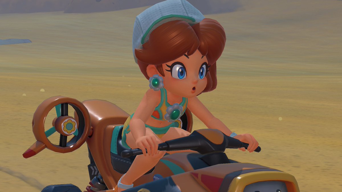Misstar_E's tweet photo. #princessdaisy #Daisy.

#Mariokartworld #Mariokart https://t.co/5efFibuDtl