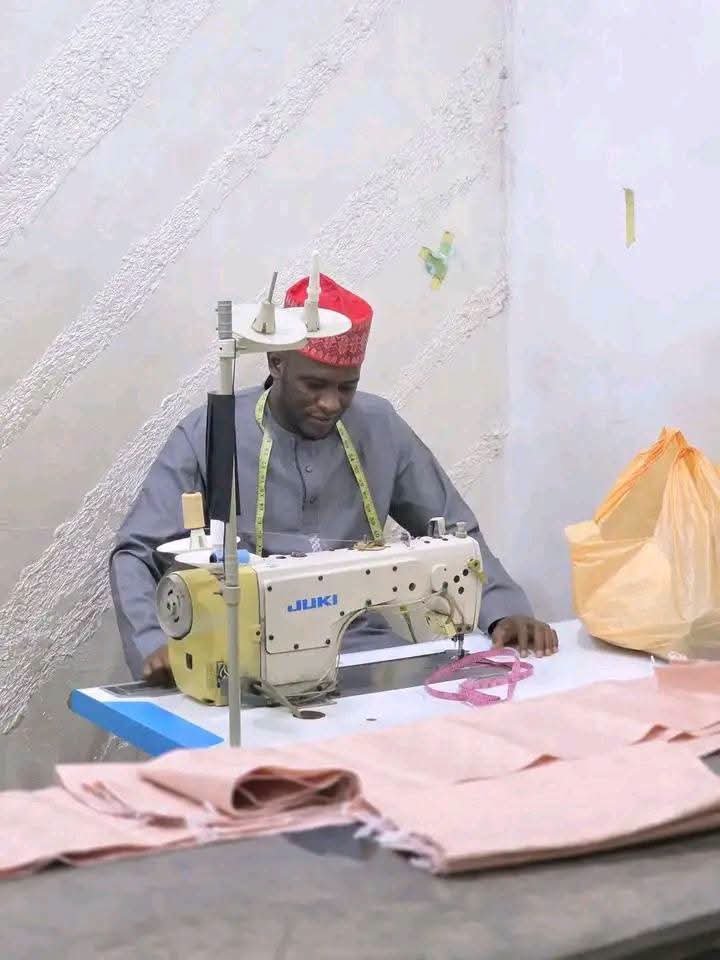 KafinHausaa's tweet photo. BREAKING: Former Chairman of Kumbotso LGA, Kano State, Hon. Abdullahi Ghali Basaf, who was recently removed from office by the court, has reportedly returned to his tailoring business to earn a living and support his family. https://t.co/etnctC0StH