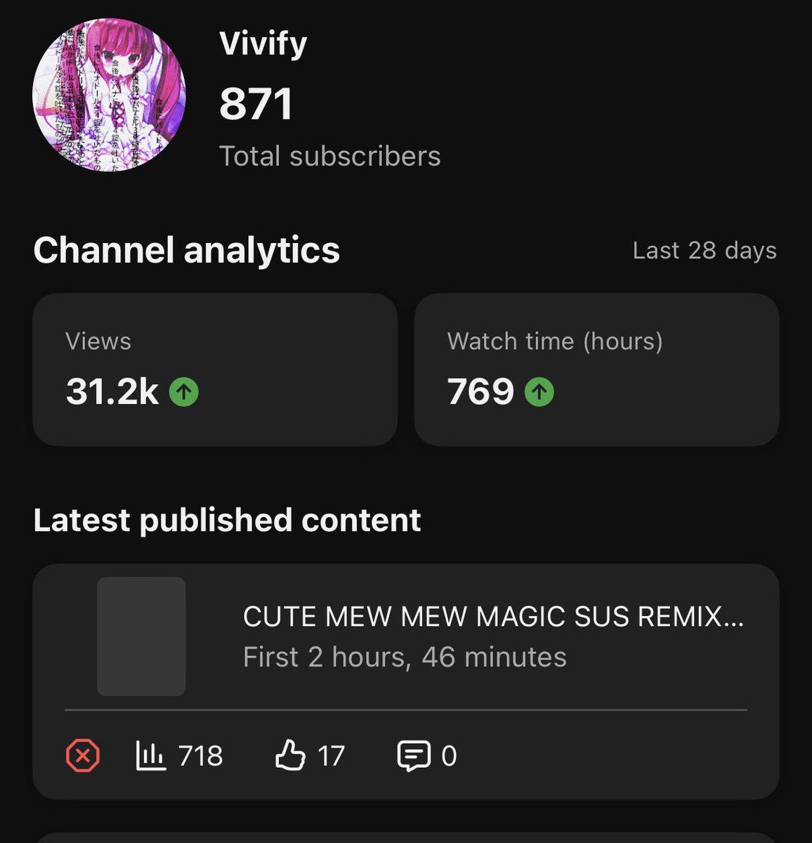 ItsMeVivify's tweet photo. @TeamYouTube My most recent Youtube short where i made a remix of a song got a community guidelines warning even though the lyrics (while vulgar) are not for sexual gratification and are used for artistic purposes, please take another look as the appeal i submitted was denied. https://t.co/uI1Qrtdl14