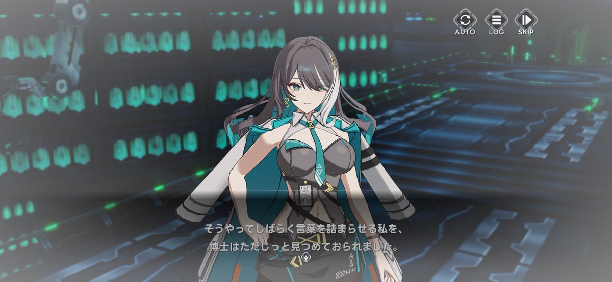 kokohenLC's tweet photo. ラムダ外伝読了。

#アウプレ
#アウタープレーン

はっきり言って、これまで僕が散々文句言っていたのがウソと思えるくらいの完成度の高さ😳

久々に
「キャラの口調でおかしいところはないかな？」
とか
「サッと読んで分かりにくいところはないかな？」
とか一切気にせずに物語に没頭することができました✨

めちゃくちゃええ話やったし！！😭

このクオリティが保てれば、アウプレの日本での未来は明るい！　覇権ゲーになるのも夢ではないです(ง🔥Д🔥)ง

これまでと大きく変わったことの１つとして、
「まるでナレーションのようなセリフを採用した」
ということ。

これにより非常に状況把握がやりやすくなったと思います。

これまでは紙芝居形式の映像とともに、キャラの会話のセリフだけで進行してたからかなり状態把握しづらいところがありましたが、この形式はかなりイイ！　
今後もこのナレーションのようなセリフを適宜採用するようにしましょう💪

あと、きっと多分ラムダのファンが増産されるんやろうなぁ🤤w