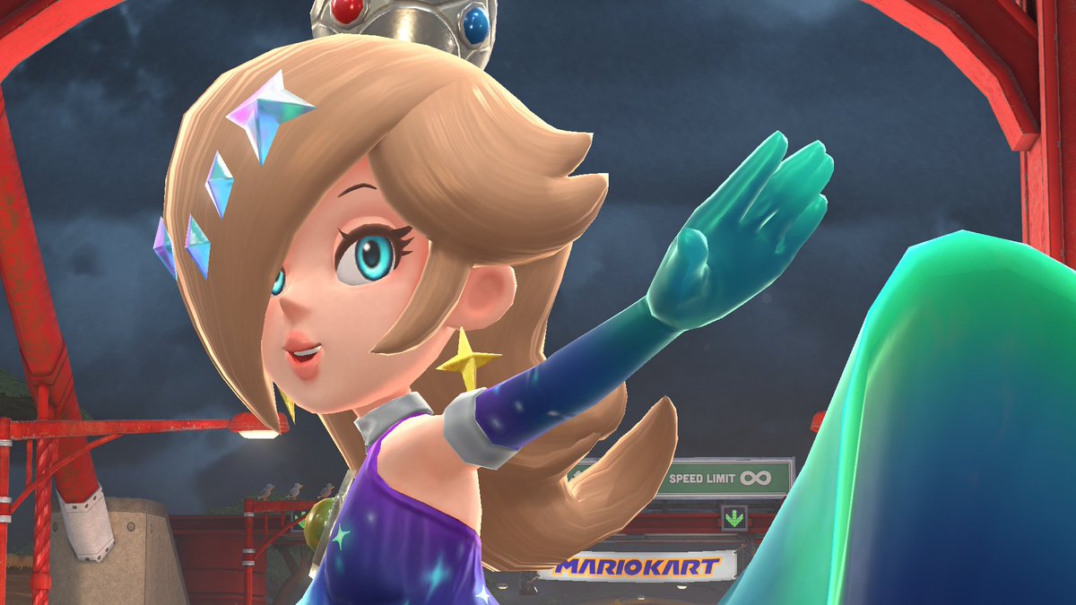 Misstar_E's tweet photo. #Rosalina #PrincessRosalina is the greatest princess ever!

#Mariokartworld #Mariokart https://t.co/L97MFP7vfU