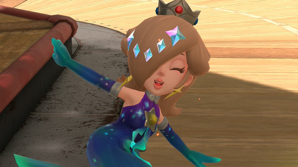 Misstar_E's tweet photo. #Rosalina #PrincessRosalina is the greatest princess ever!

#Mariokartworld #Mariokart https://t.co/L97MFP7vfU