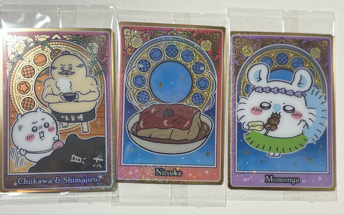 Hachiwareei's tweet photo. 3回目の映画帰りにちいかわウエハース見つけて買ったら
まさかのこれ出た
ハチワレは出なかった
また見つけたら買お https://t.co/0rLKcikq8F