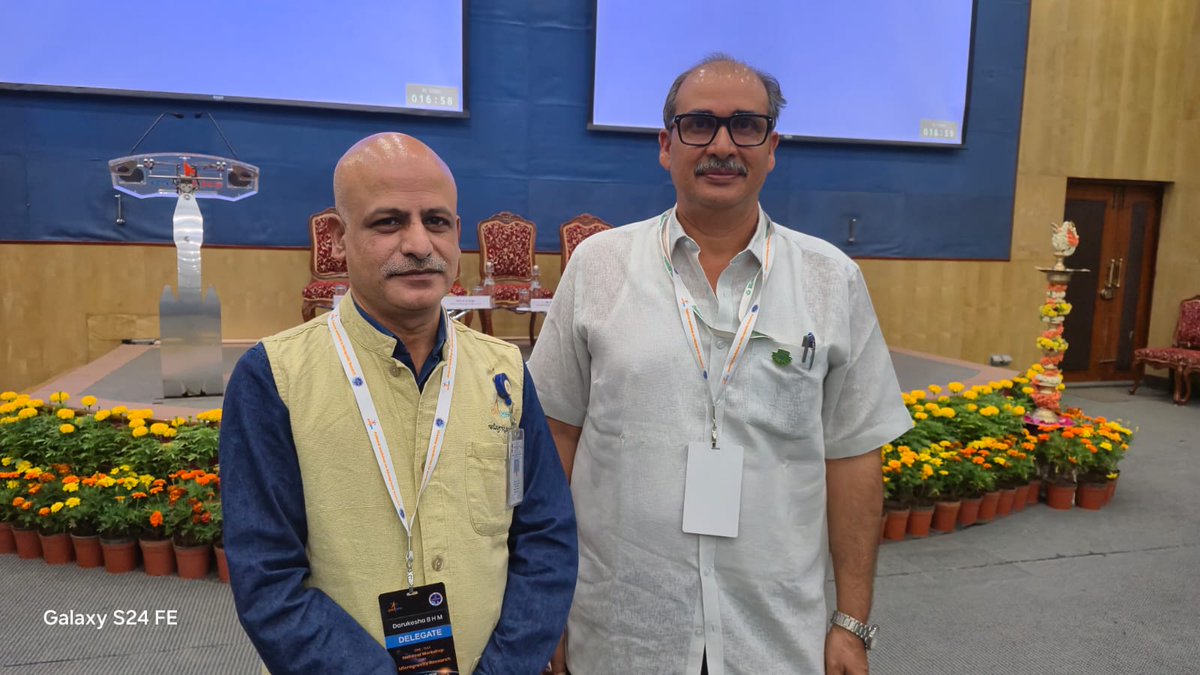 KIITUniversity's tweet photo. We are proud to contribute to India's advancing space research ecosystem.

KIIT Deemed to be University participated in the National Workshop on Microgravity Research involving Academia, Research Institutes and Indian Industry at ISRO Headquarters, Bengaluru.

Representing KIIT, Dr S.K.S. Parashar, Professor, School of Applied Sciences and Principal Investigator, iMex-2026 (ISRO), joined eminent scientists, researchers and industry leaders to discuss the future of microgravity research under India's Human Space Programme.

Our participation reflects KIIT's unwavering commitment to research, innovation and scientific excellence. The knowledge gained and collaborations established through this prestigious national platform will strengthen our efforts in microgravity science and space technology, contributing to the nation's scientific and technological progress.