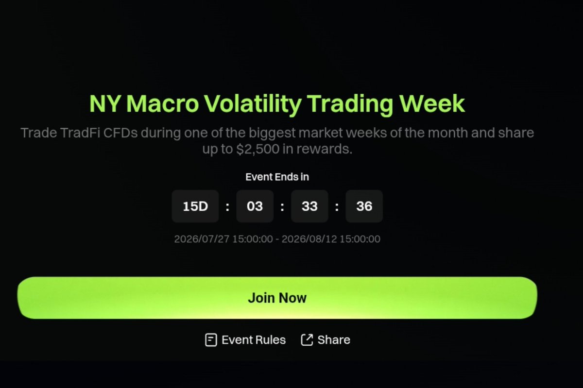 ThetradeByte's tweet photo. 🚨 NY Macro Volatility Trading Week

The FOMC meeting & earnings season could unleash massive volatility across Gold, US Stocks & Indices. 

📈 Don’t just watch the moves trade them and climb the leaderboard for your chance to win.

🏆 Join the campaign now:
https://t.co/plZNVsAhGv

👉New to Gate? Sign up today
https://t.co/gGgPqDTj9k