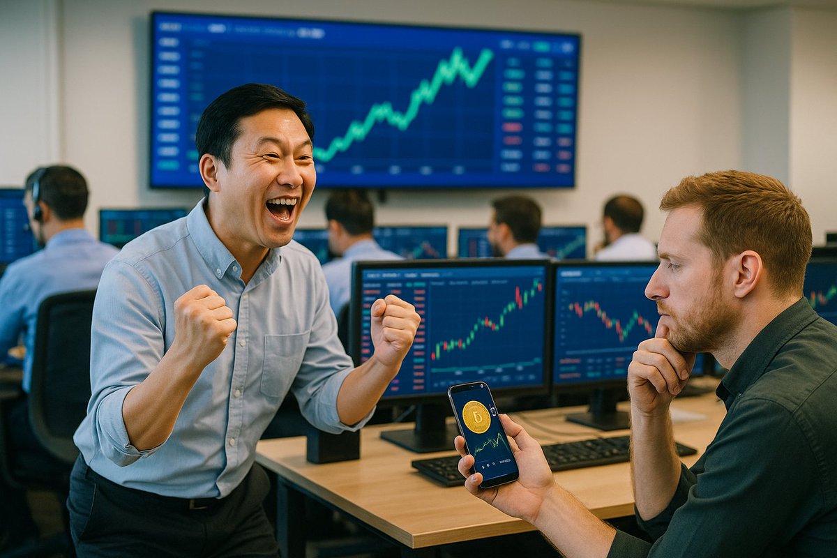 TheCrow_Alert's tweet photo. Nvidia dropping a billion into Korean AI gets cheered as a bullish macro signal for tech. Crypto traders borrowing AI hype to justify token prices is getting old. https://t.co/00jVBRi4kq