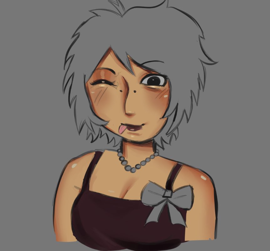 moemilo26's tweet photo. hi here is a WIP drawing ok I’m practicing rendering and gradient maps ok https://t.co/OYcUDBmmQB