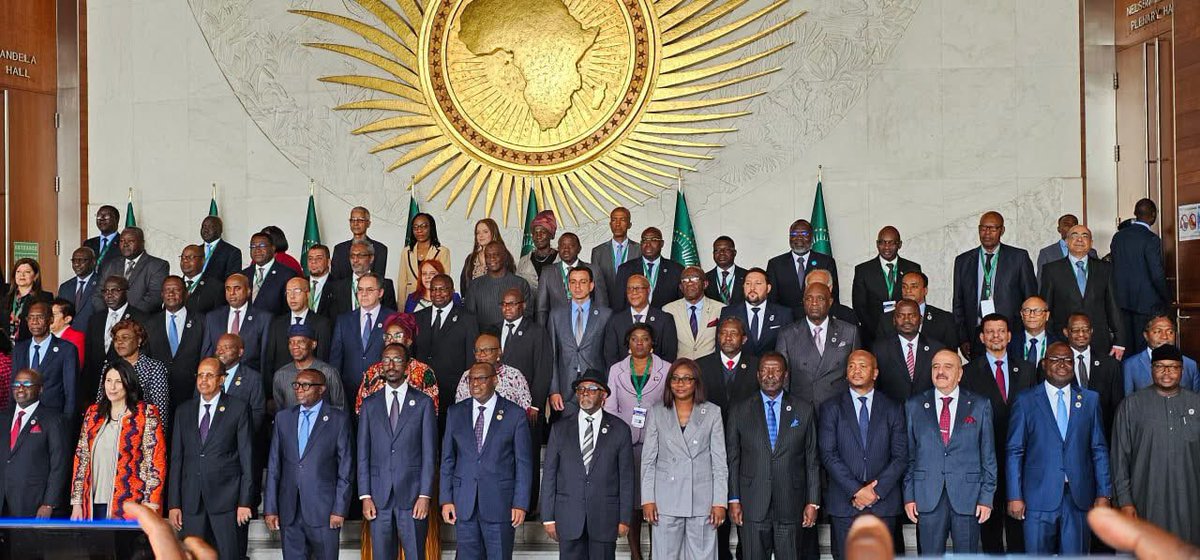 ETEmbassyJIB's tweet photo. The 49th Ordinary Session of the African Union Executive Council opens in Addis Ababa, under the theme "Assuring Sustainable Water Availability and Safe Sanitation Systems to Achieve #Agenda2063." 
#Africa #Agenda2063 @_AfricanUnion @GHessebon @MFAEthiopia @LiveDjib @DjiboutianP https://t.co/DqD7RZ4iYa