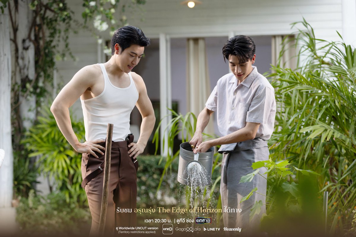 ArunRungTH's tweet photo. ภาพเบื้องหลัง อรุณรุ่ง The Edge of Horizon EP 6
[Sunrise Version]

ทุกวันเสาร์ เวลา 20:30 น.

รับชมทาง
📺 20:30 (GMT+7) | ดูทีวี ช่องวัน 31 (Thailand only)
🌎 21:30 (GMT+7) | ดู Worldwide UNCUT version : oneD, GagaOOLala, Heavenly, Line TV 
(*Territory restrictions applied)

#อรุณรุ่ง #TheEdgeOfHorizon
#อินองศา #InnOngsa #ช่องวัน31