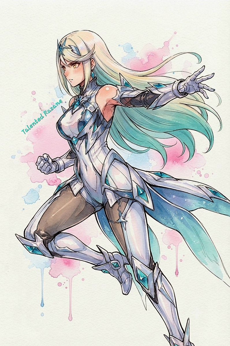 razane_royce's tweet photo. Just added a few touches for fun, not to take away from the characters’ magnificence. ✨❤️‍🔥#Xenoblade2 #ゼノブレイド2 #ホムラ #Pyra #Mythra #XenobladeChronicles2 #FanArt #GameArt #Nintendo #MonolithSoft https://t.co/SW4oQ7XRnV