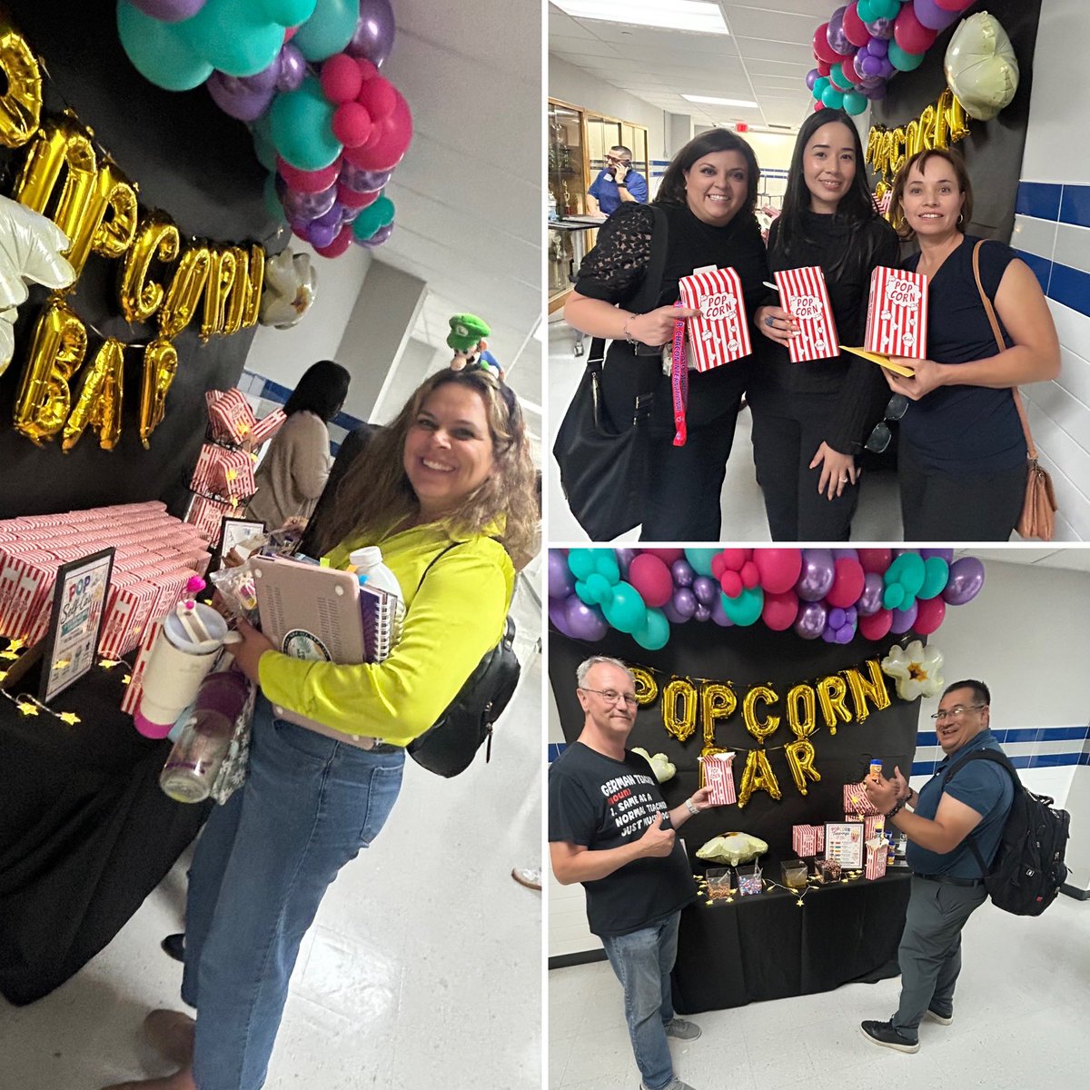 LucyGon29074622's tweet photo. Today we popped into self-care @ARCESYISD ! Our staff took a well-deserved moment to recharge, connect, and remember that taking care of ourselves helps us take better care of our students. #ExplorersExcel @ARCIS_YISD @MrsACorona @YISDCounseling https://t.co/FP6gJD3lwT