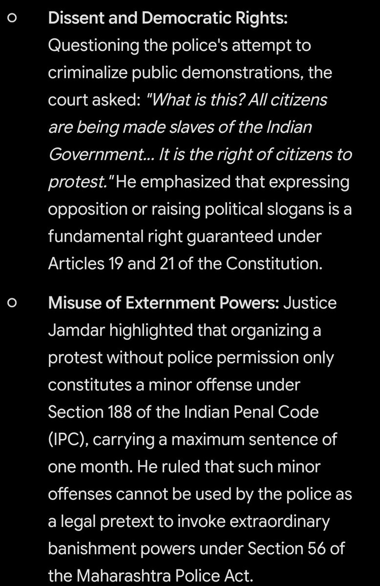 FilmyVijay's tweet photo. "Police aren't the servants of the Chief Minister or the Prime Minister, they are public servants." Iam going to impose hefty costs on police officers who misuse their authority.

Justice Madhav J. Jamdar of the Bombay High Court.

सत्यमेव जयते। https://t.co/DuMLD5omk1
