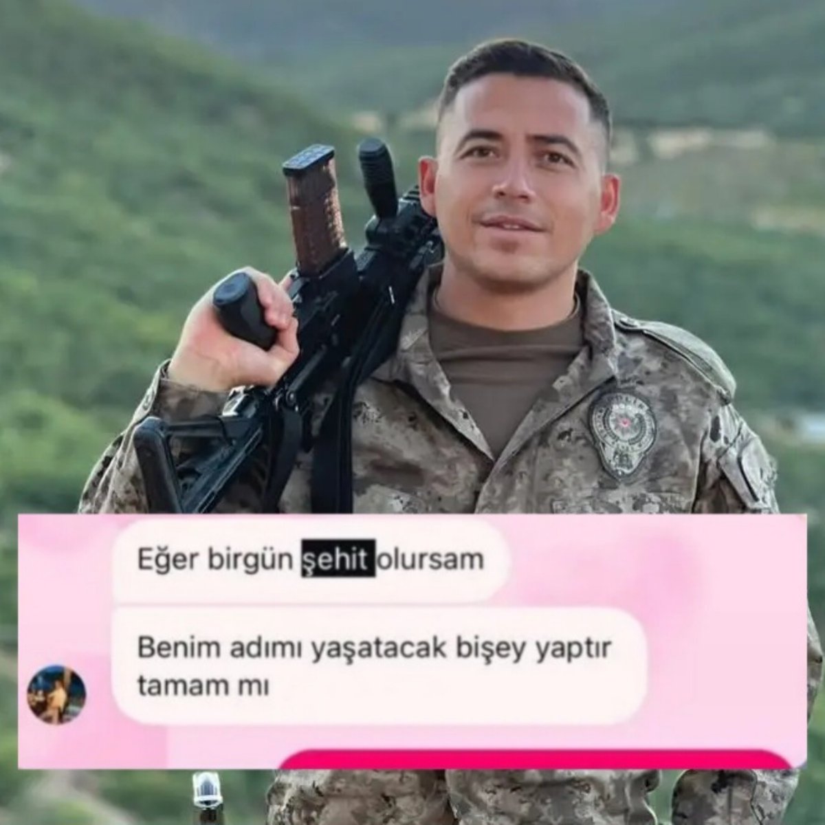 siyahsancakx's tweet photo. 🟤 Şehit Polis Özel Harekât Yiğit Can Yiğit'in ailesi, vasiyeti doğrultusunda adını her alanda yaşatmak için çaba gösteriyor; https://t.co/GNAhi78bEg