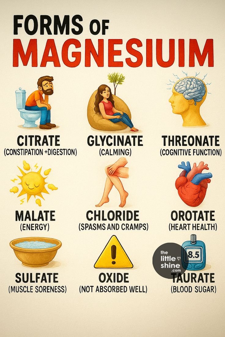 food_health_joy's tweet photo. Forms of Magnesium : https://t.co/yqyAW2Ub8F