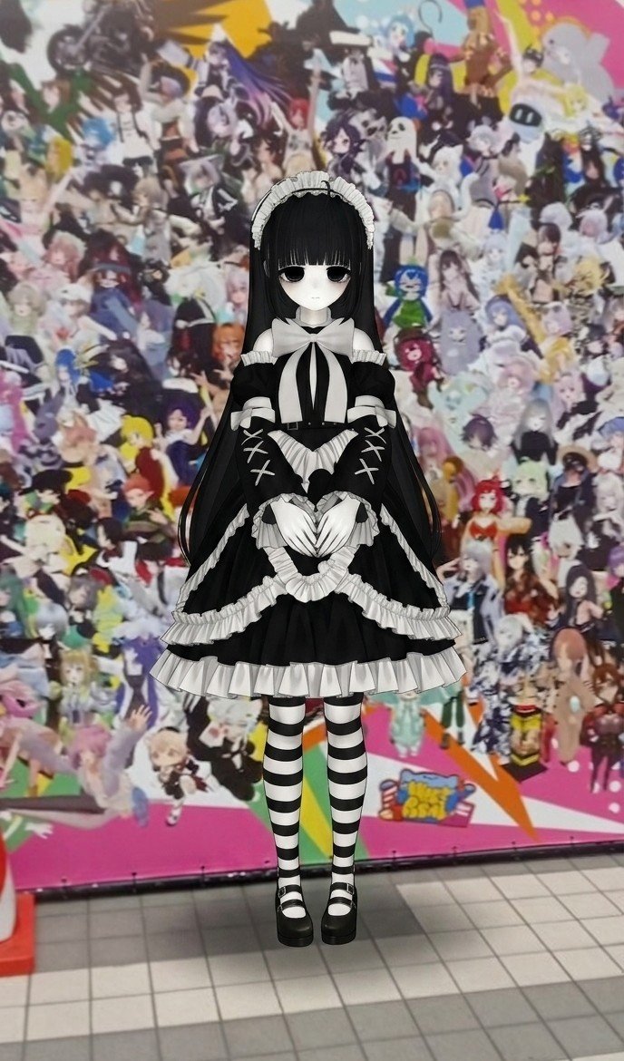 2525zarakichan's tweet photo. だいぶ投稿遅れたけど
ブイケットリアル行ってきました〜
#VRChat #vket https://t.co/fQ9oaeFEx1